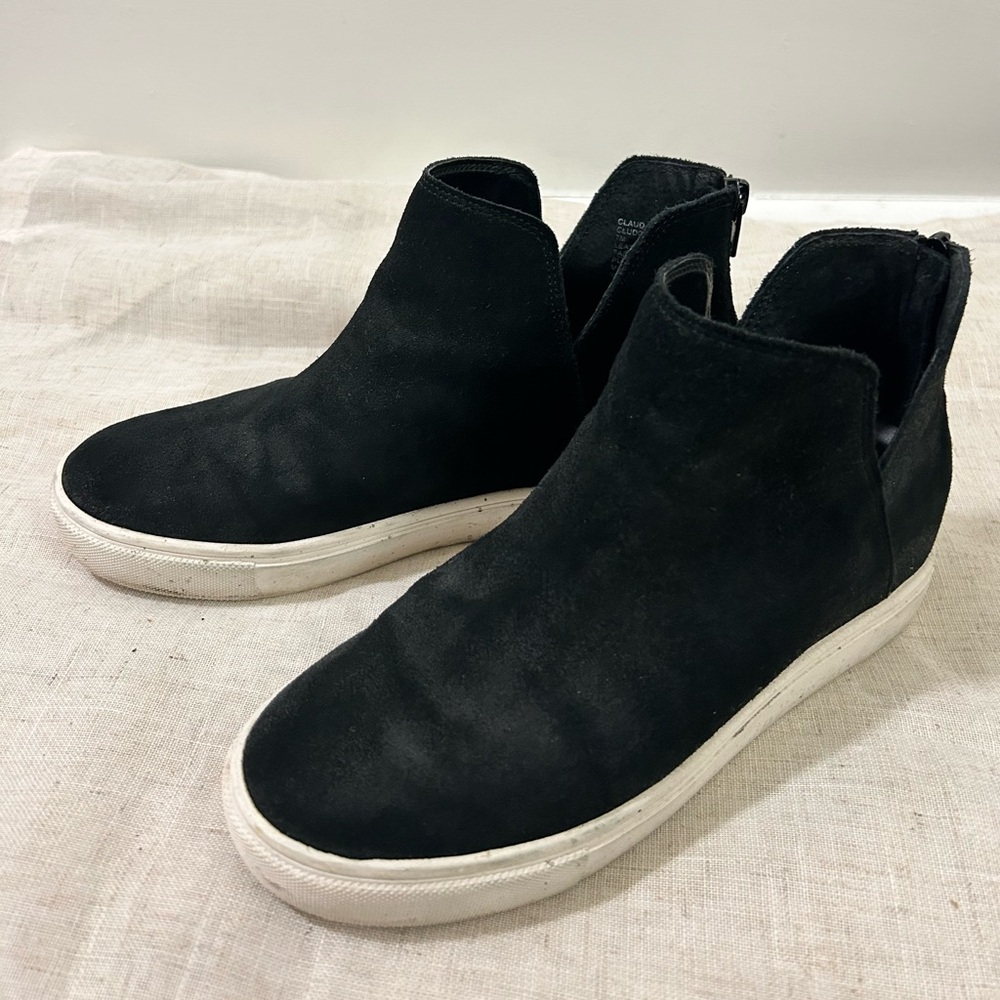 Steve Madden Black High-Top Sneakers